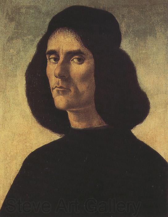 Sandro Botticelli Portrait of Michele Marullo (mk36) Spain oil painting art